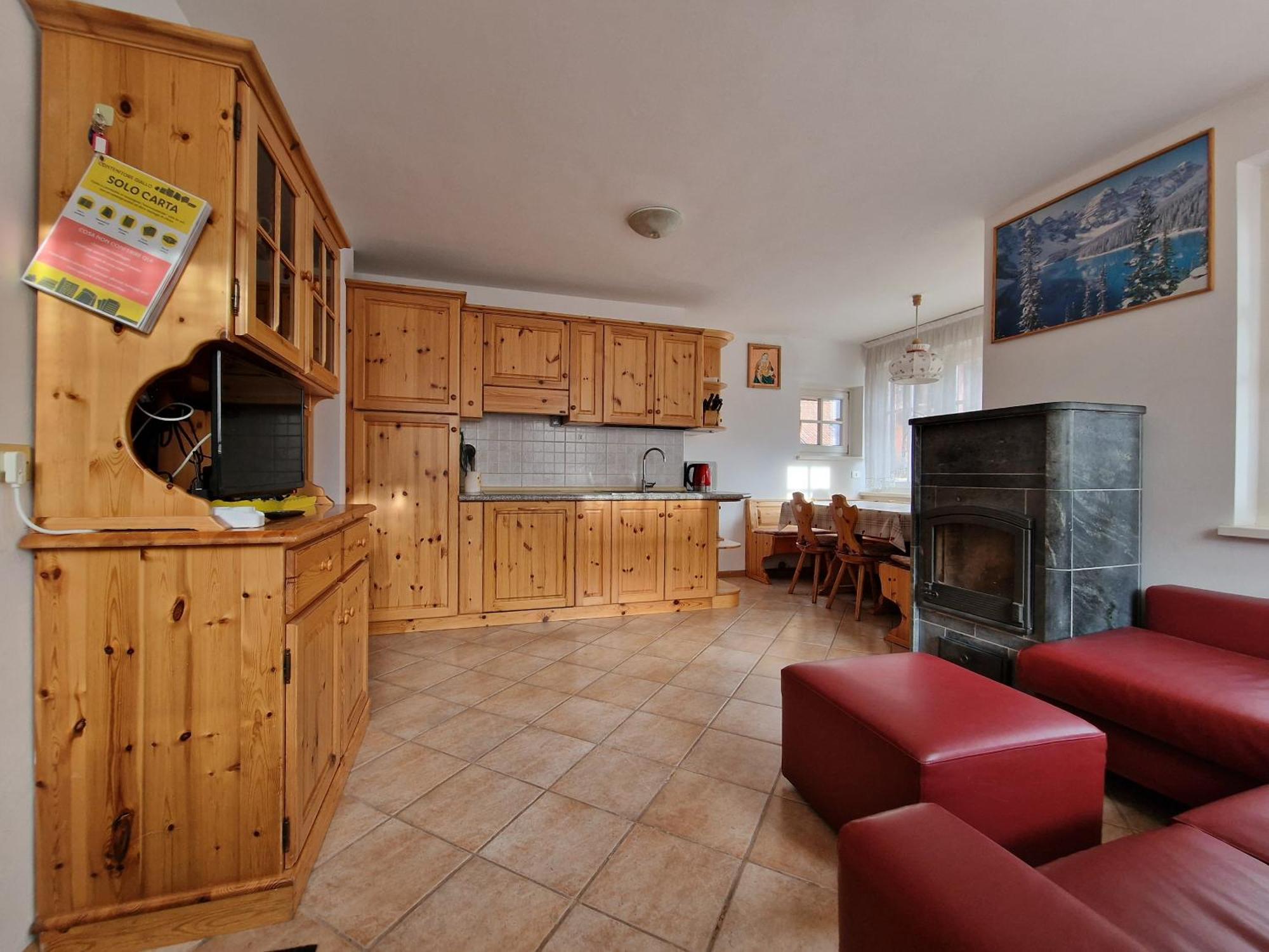 Appartamento Col Val Di Fassa Con Terrazza Bagni Rinnovati 2023 Кампітелло-ді-Фасса Екстер'єр фото